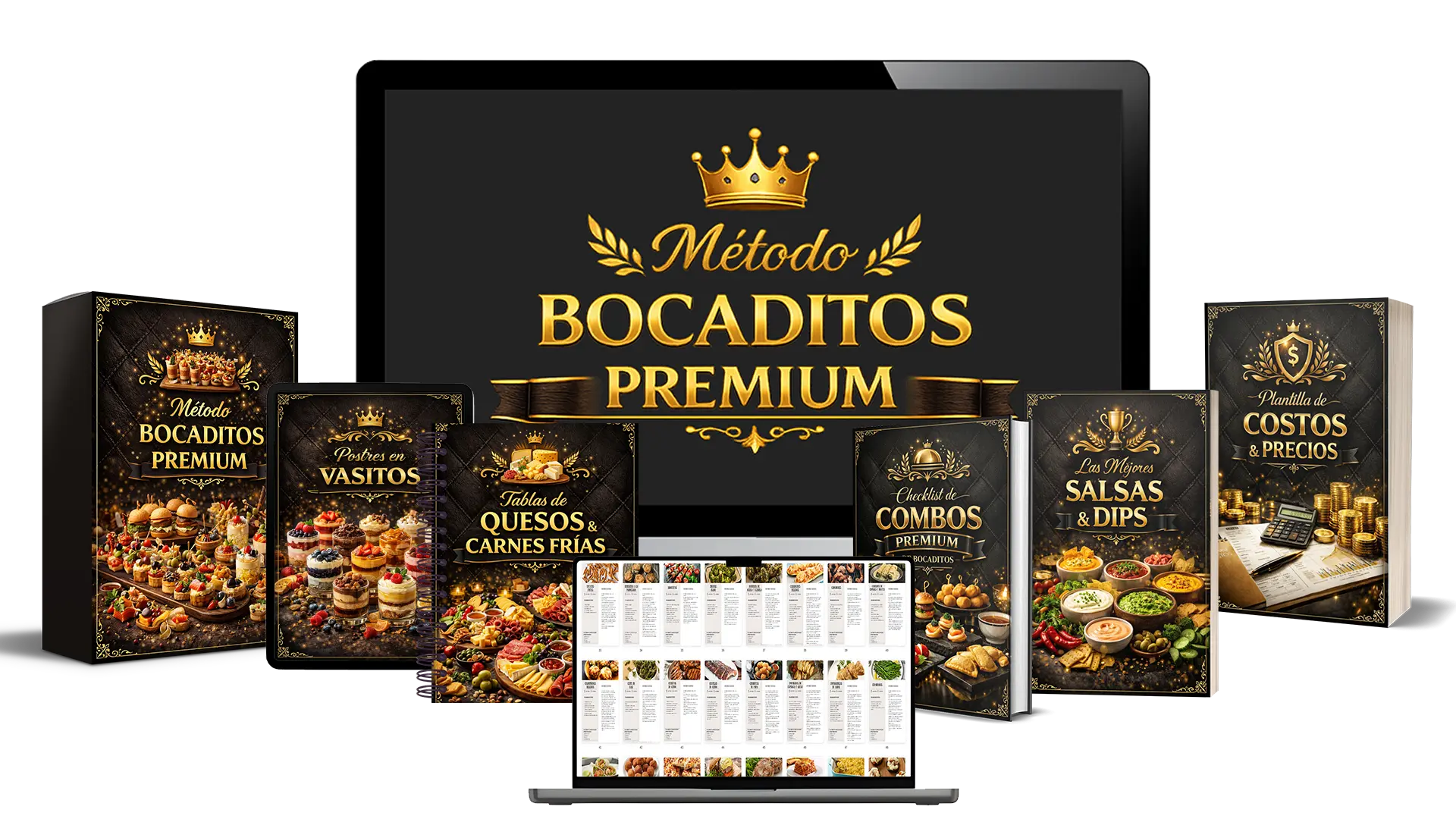 Mockup Método Bocaditos Premium